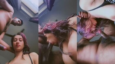Gujarati tiktok big tits girlfriend sucking deeply boyfriends